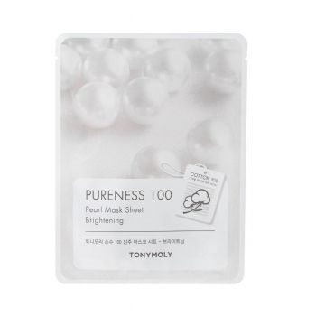 Masca de fata Tony Moly Pureness 100 Pearl Mask Sheet Brightening
