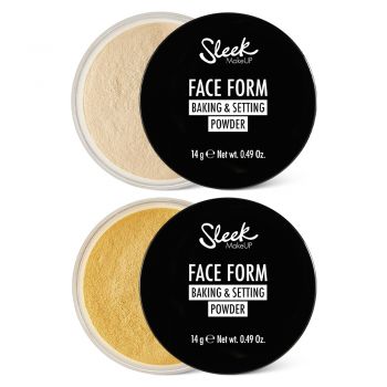 Pudra Pulbere Sleek MakeUP Face Form Baking and Setting Powder