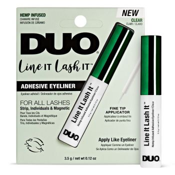 Adeziv DUO Line it Lash it Hemp Infused Clear