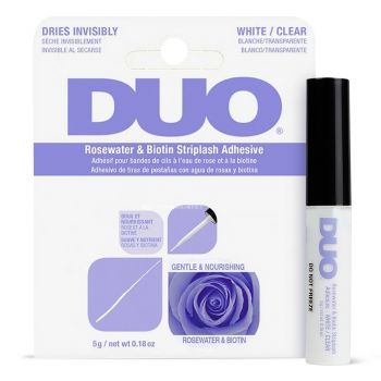 Adeziv Duo Rosewater & Biotin Striplash Adhesive Clear