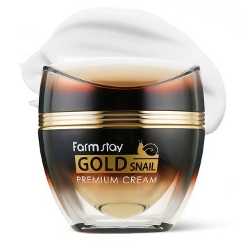 Crema Hranitoare Farmstay Gold Snail Premium Cream