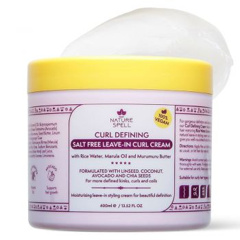 Crema pentru Definirea Buclelor Nature Spell Curl Defining Leave