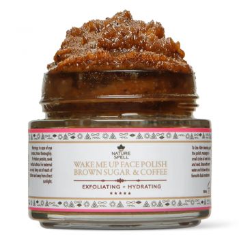 Exfoliant Hidratant Nature Spell Brown Sugar & Coffee Face Scrub