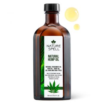 Ulei de Canabis pentru Par & Piele Nature Spell Hemp Oil for Hair