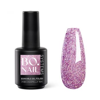 Oja Semipermanenta BO.NAIL Soakable Gel Polish #198 Cinderella