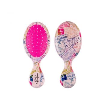 Perie MINI pentru Descalcirea Parului CALA Wet-N-Dry Hair Detangl