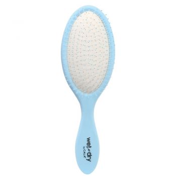 Perie pentru Parul Umed & Uscat CALA Wet-N-Dry Hair Brush - Blue