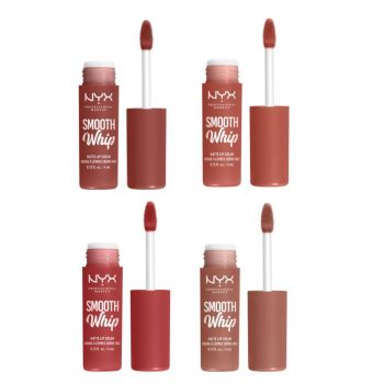 Ruj Lichid NYX Professional Makeup Smooth Whip Matte Lip Cream