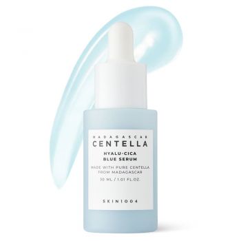 Ser de Fata SKIN1004 Madagascar Centella Hyalu-Cica Blue Serum 30
