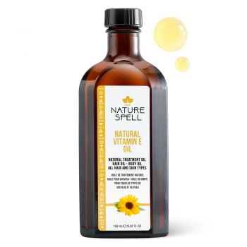 Ulei cu Vitamina E pentru Par & Piele Nature Spell Vitamin E Oil