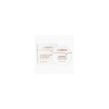 Balsam de Buze, Lanbena, cu Unt de Cocos si Unt de Shea, pentru Hidratare Intensiva, 6.5gr