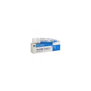 Crema Acretin, Jamjoom Pharma, Anti-Acnee, Anti-pete, Cicatrici, 0.025% Tretinoin, 30gr