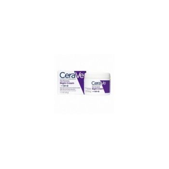 Crema de Fata, CeraVe, Night Cream, Hidrateaza Tenul Uscat si Obosit, cu Niacinamide si Acid Hialuronic, 48gr