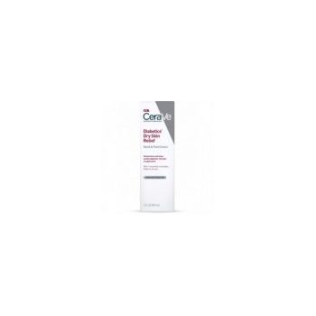 Crema pentru Maini si Picioare, CeraVe, Diabetic's Dry Skin impotriva Pielii Uscate Cauzate de Diabet, 89ml