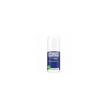 Deodorant Roll-On, Weleda, Men, Efect Antiperspirant, fara Saruri de Aluminiu, 50ml