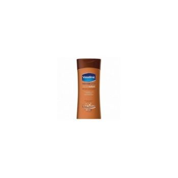 Lotiune de Corp, Vaseline, Cocoa Radiant, cu Unt de Cacao, pentru Catifelarea Pielii, Hidratare Intensa, 200ml
