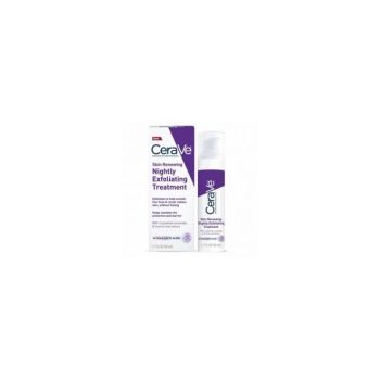 Ser de Fata, CeraVe, Nightly Exfoliating Treatment, impotriva Petelor Pigmentare, cu Acid Glicolic, Acid Lactic, 50ml