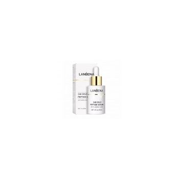 Ser, Lanbena, 24K Gold, cu Peptide de Aur 24K, Anti-Imbatranire, 30ml