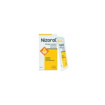 Set Sampon, Stada, Nizoral, Anti-Matreata, AntiFungic, Testat Dermatologic, Fara Parfum, 6 plicuri x 6 ml