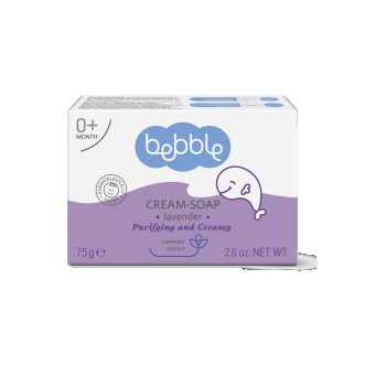 Bebble sapun crema cu lavanda, 75g