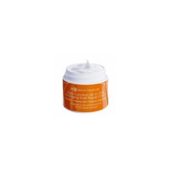Crema de Fata, Seoul Ceuticals, Snail Mucin 97.5%, pentru Ten Uscat si Sensibil, efect Reparator si Hidratant, 60gr
