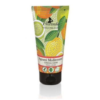 Crema de Maini Vegetala cu Parfum de Citrice - La Dispensa Florinda Crema Mani Agrumi Mediterranei, 75 ml