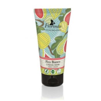 Crema de Maini Vegetala cu Parfum de Smochine Albe - La Dispensa Florinda Crema Mani Fico Bianco, 75 ml