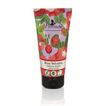 Crema de Maini Vegetala cu Parfum de Trandafir Salbatic - La Dispensa Florinda Crema Mani Rosa Selvatica, 75 ml