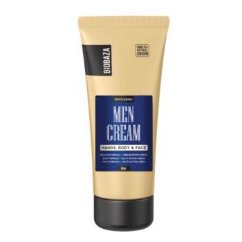 Crema Naturala Universala pentru Barbati - Biobaza Men Cream Hands, Body&Face, 150 ml