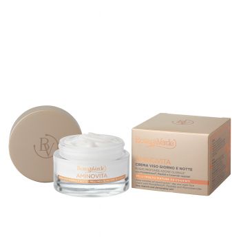 Crema pentru fata, de zi si noapte, pentru ten matur, imbogatita cu Pluridefence, peptide si ceramide vegetale