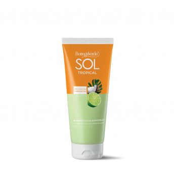 Gel de dus dupa plaja, cu lapte de nuca de cocos si extract de lime