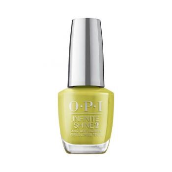 Lac de unghii cu efect de gel, Opi, IS Get in Lime, 15ml