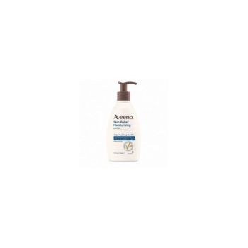 Lotiune de Corp, Aveeno, Skin Relief, cu Ovaz Coloidal si Unt de Shea, Hidratare impotriva Mancarimii Pielii, Efect 48h, 354ml