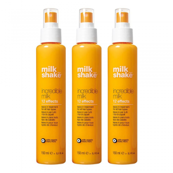 Milk Shake Incredible Milk - Pachet 3 X Leave-in 12 beneficii toate tipurile de par 150ml