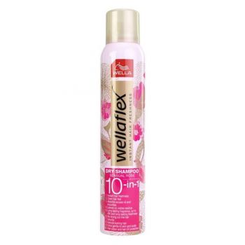 Sampon Uscat - Wella Wellaflex Dry Shampoo Sensual Rose, 180 ml
