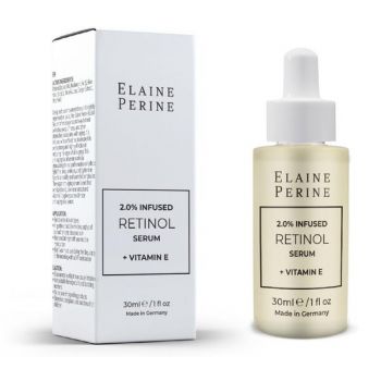 Ser Facial cu Retinol si Vitamina E - Elaine Perine 2.0% Infused Retinol Serum + Vitamin E, 30 ml Ser Facial cu Retinol si Vitamina E - Elaine Perine 2.0% Infused Retinol Serum + Vitamin E, 30 ml