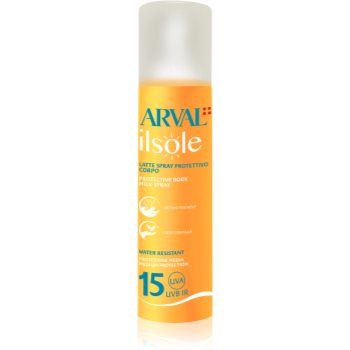 Arval IlSole Protective Body Milk Spray SPF 15 spay-lotiune de protectie solara