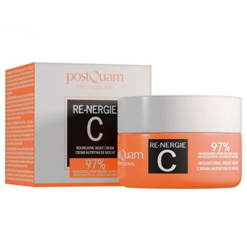 Crema de noapte Re-nergie C cu acid hyaluronic si vitaminele C si E