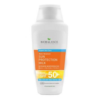 Lapte Protectie Solara SPF 50+, Protectie Foarte Inalta UVA & UVB - Bio Balance Sun Protection Milk, 150 ml