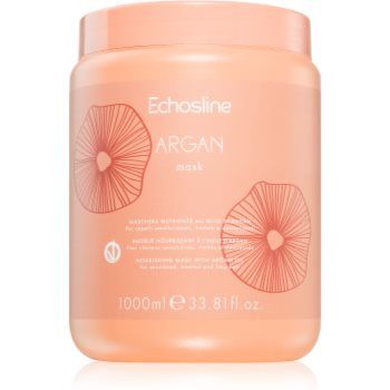 Echosline Argan mask Mască nutritivă pentru păr neted și lucios cu ulei de argan