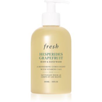 fresh Hesperides Grapefruit Body & Hand Wash gel de duș