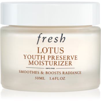 fresh Lotus Youth Preserve Moisturizer crema hidratanta cu efect iluminator anti-îmbătrânire