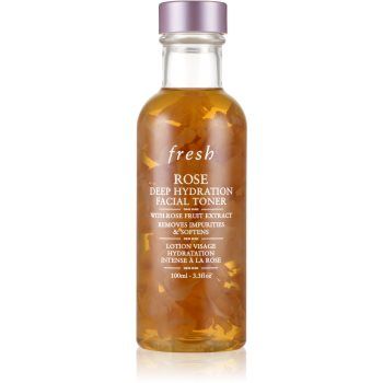 fresh Rose Deep Hydration Facial Toner tonic hidratant de trandafir
