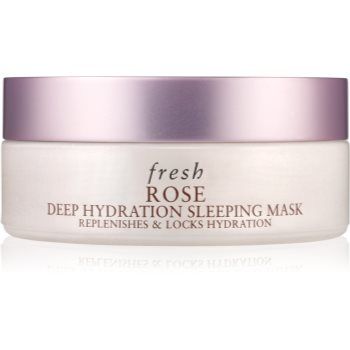 fresh Rose Deep Hydration Sleeping Mask masca hidratanta de noapte de trandafir