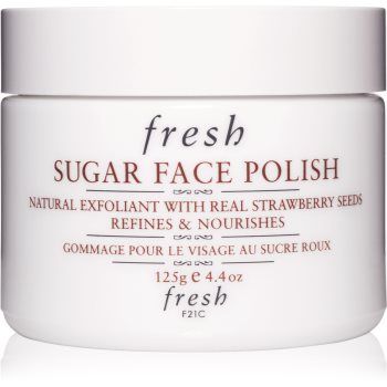 fresh Sugar Face Polish exfoliant din zahăr pentru față