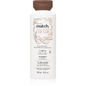 oBoticário Match. Science of Curves șampon hidratant pentru păr creț și ondulat