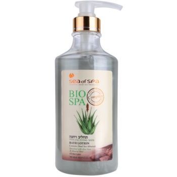 Sea of Spa Bio Spa Aloe Vera & Mineral Mud cremă de duș și baie cu minerale din Marea Moartă