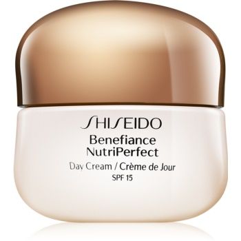 Shiseido Benefiance NutriPerfect Day Cream crema de zi de intinerire SPF 15 de firma originala