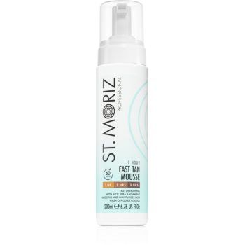 St. Moriz Fast Tan spumă autobronzantă pentru un bronz rapid