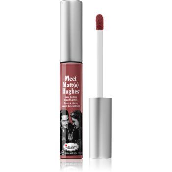 theBalm Meet Matt(e) Hughes Long Lasting Liquid Lipstick Ruj de buze lichid, de lunga durata